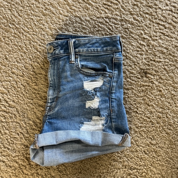 American Eagle High Rise Shortie Shorts with Ne(x)t Level Stretch - Picture 3 of 3